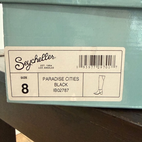 NEW Seychelles Black Over the Knee Boots - Picture 7 of 7